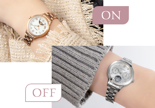 Point2 オンにもオフにも合わせやすいデザインの画像