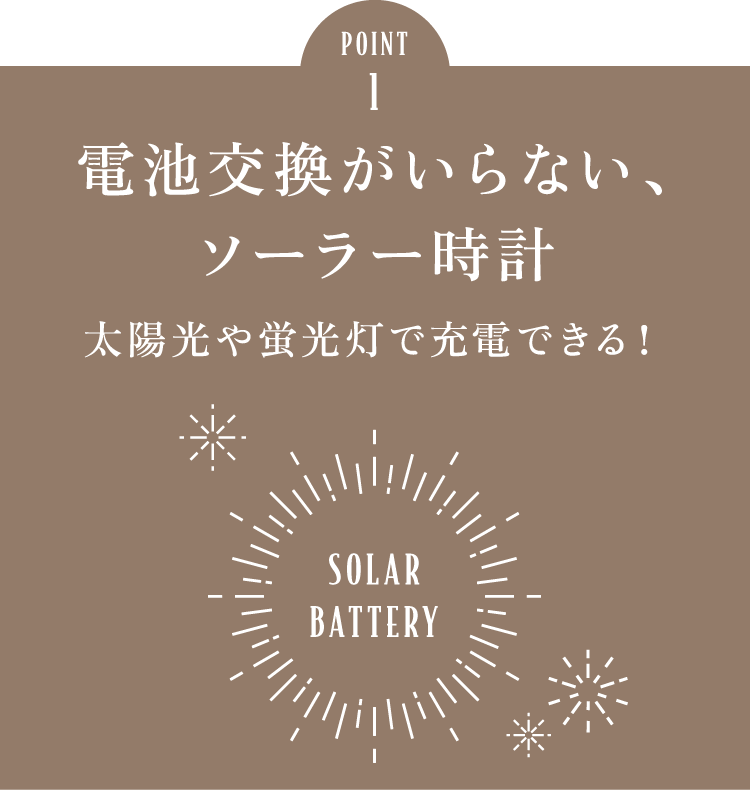選ばれる理由