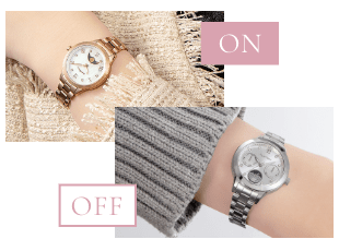 Point2 オンにもオフにも合わせやすいデザインの画像